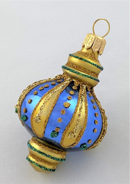 Blaues orientalisches Ornament
