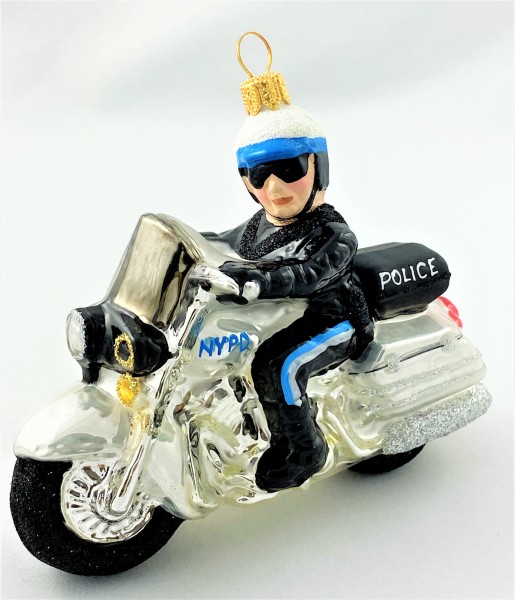 New York City Police auf dem Motorrad