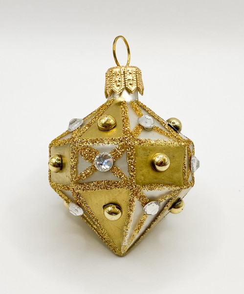 Goldenes orientalisches Kreisel-Ornament