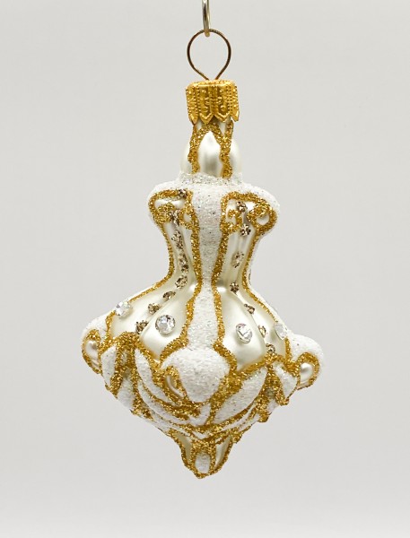 Weisses orientalisches Laternen-Ornament