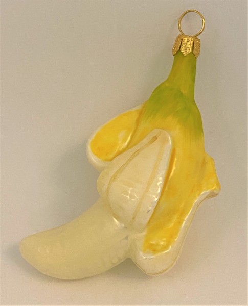 Kleine geschälte Banane