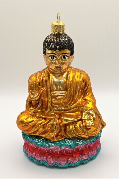 Buddha auf Lotusblume