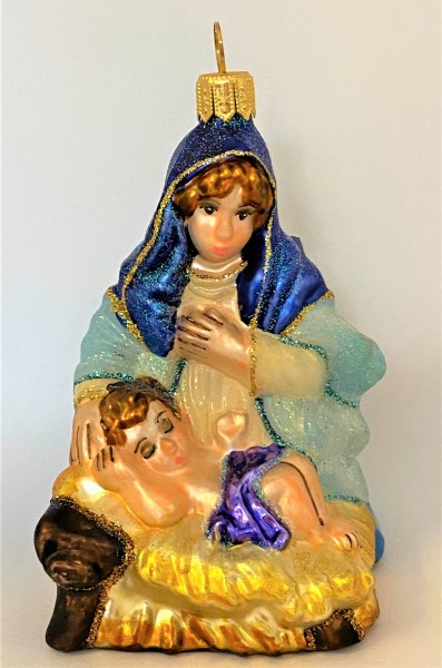 Maria mit Jesuskind in der Krippe, KOMOZIA MOSTOWSKI