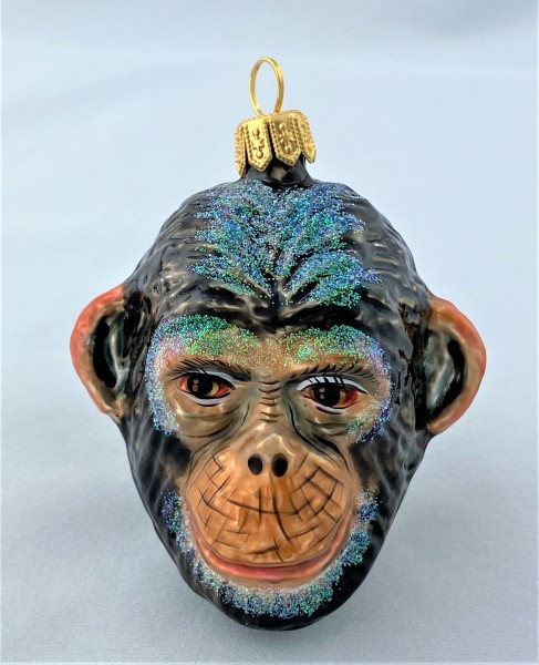 Schimpansen Affenkopf