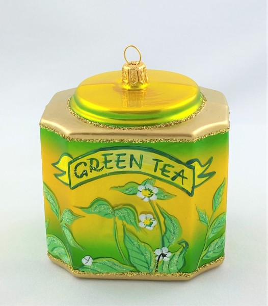 Dose für Grün-Tee Blätter