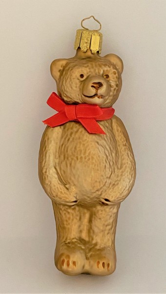 Teddy-Bär mit rotem Band