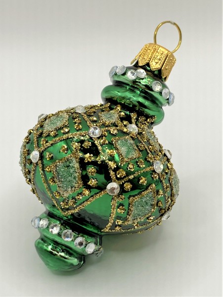 Grünes orientalisches Ornament