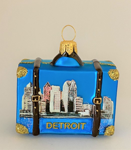 Kleiner Detroit-Souvenir Koffer