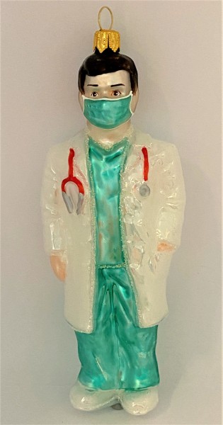 Arzt mit Hygienemaske