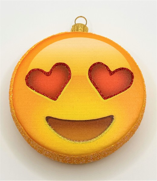 Herzaugen Smiley, Emojis